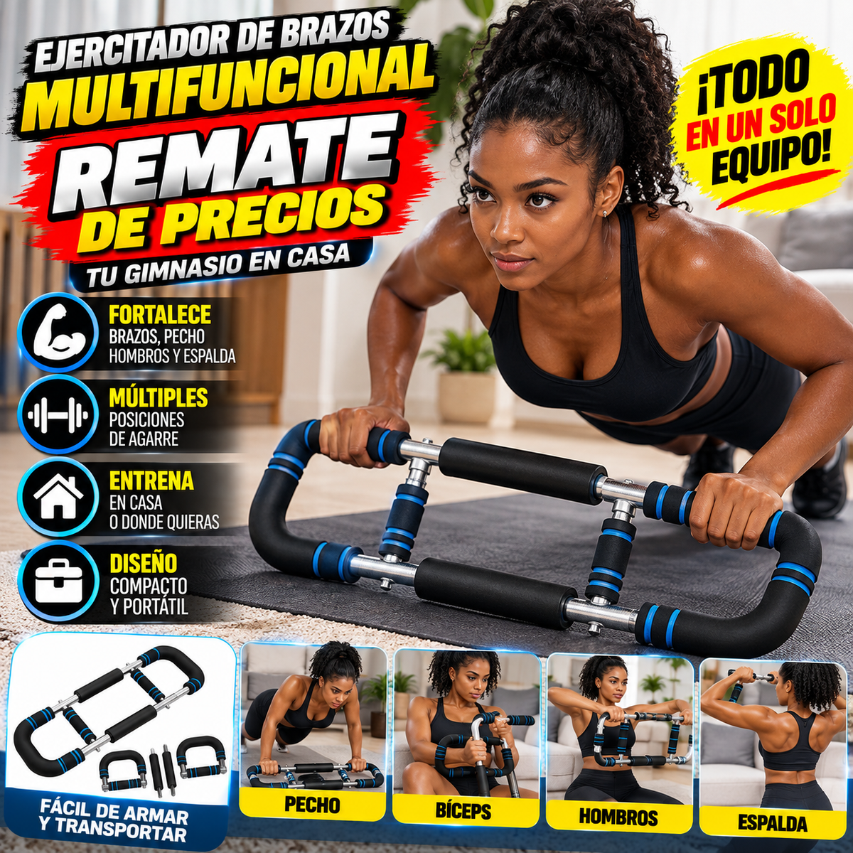 PowerFlex Pro™ – Entrenador Multifuncional de Fuerza