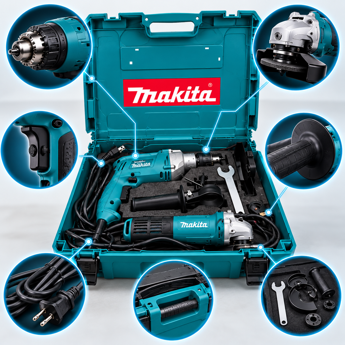 Combo Makita PowerDuo™ – Taladro + Pulidora 2 en 1