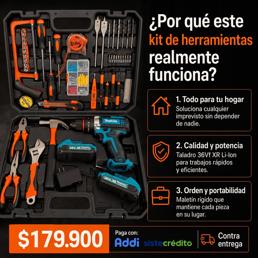 kit de herramienta makita