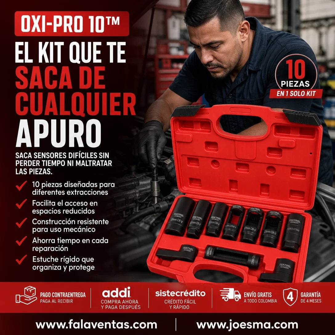 Kit Extractor de Sensores de Oxígeno OXYMASTER 10™ –