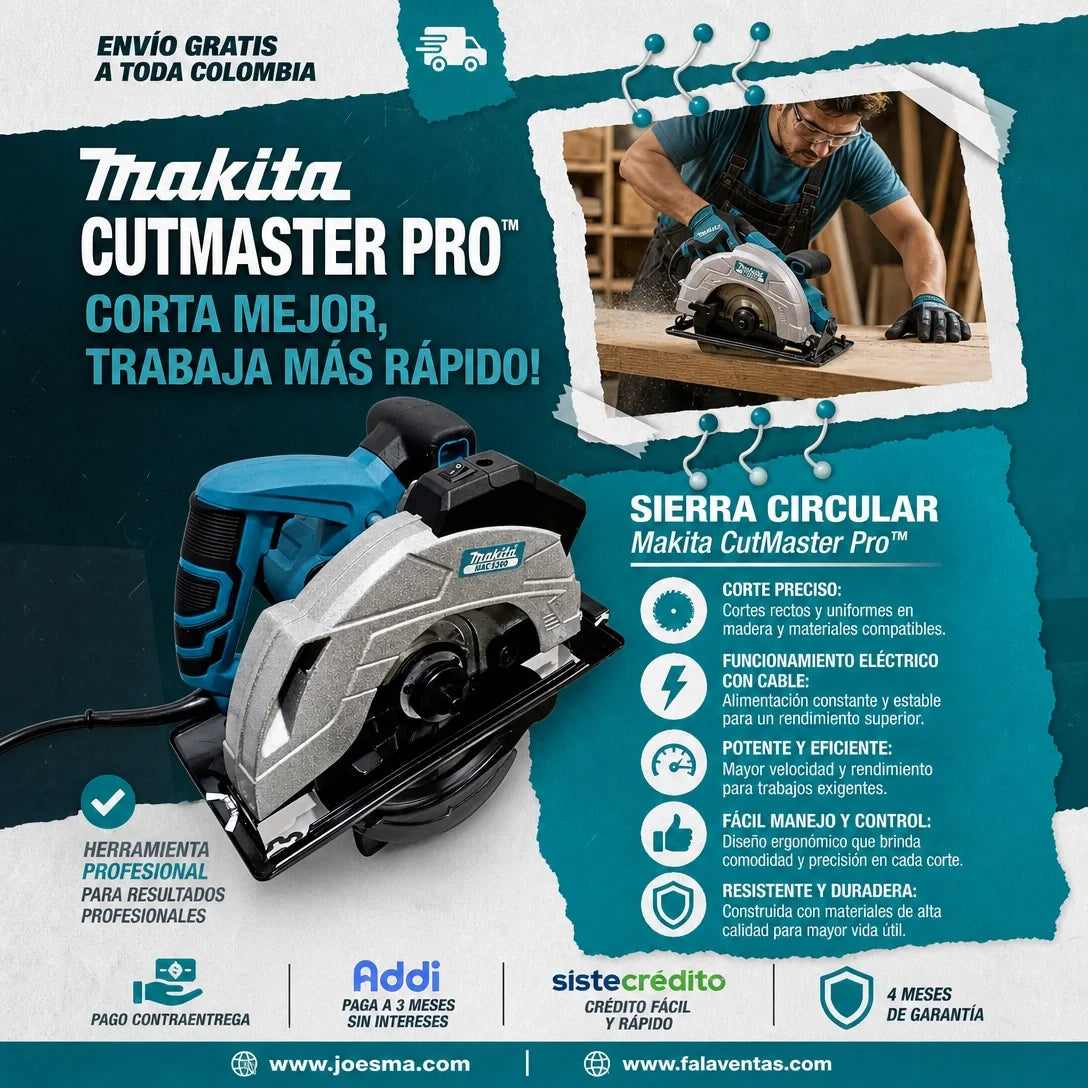 Sierra Circular Makita – CutMaster Pro™