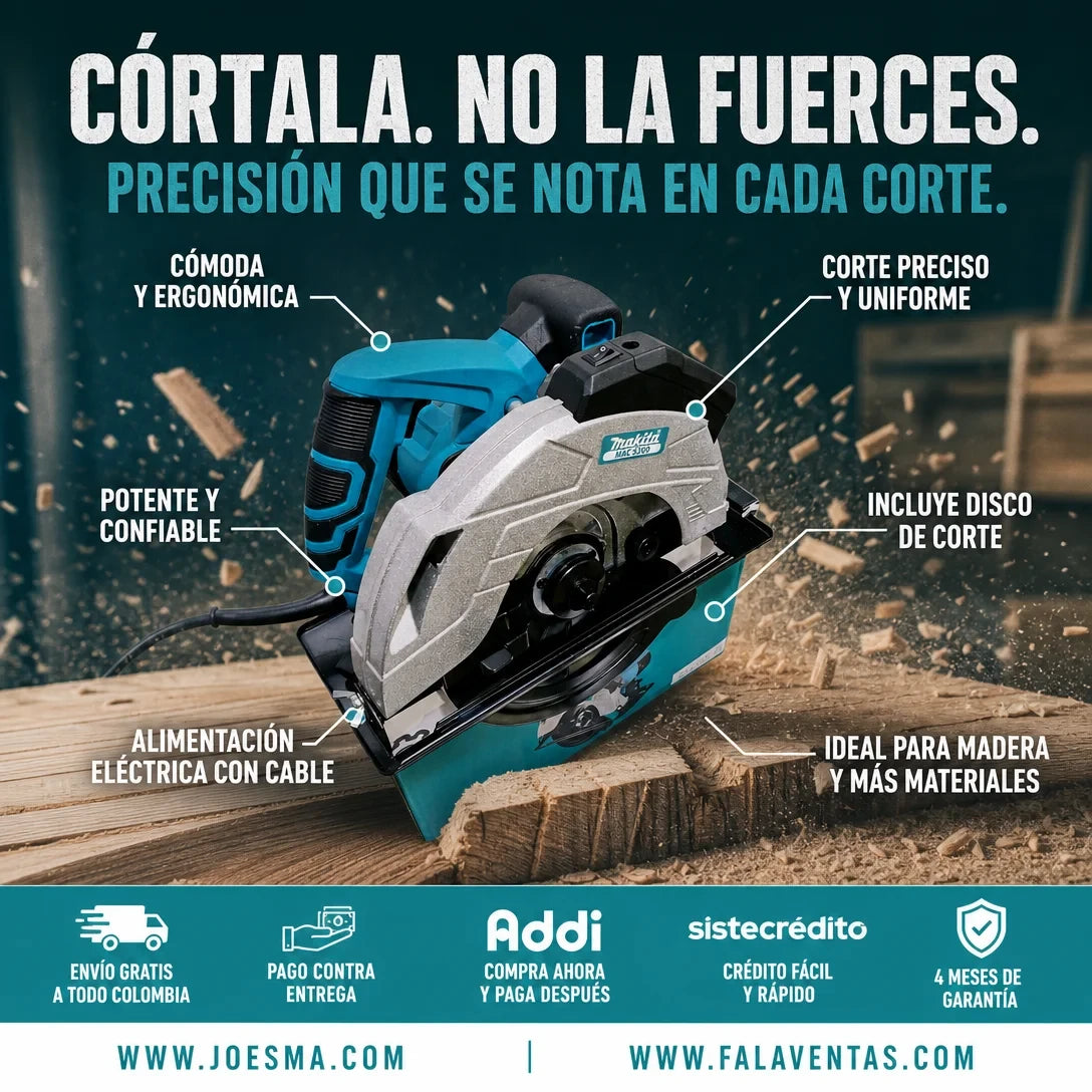 Sierra Circular Makita – CutMaster Pro™
