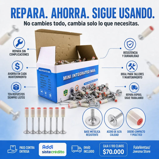 Clavos para Pistola Remachadora x 100