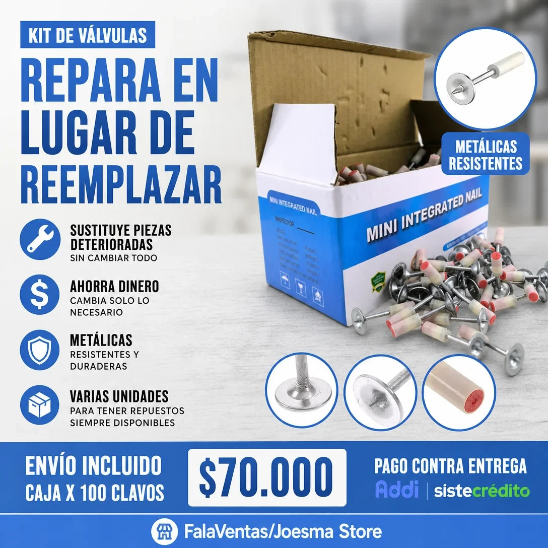 Clavos para Pistola Remachadora x 100